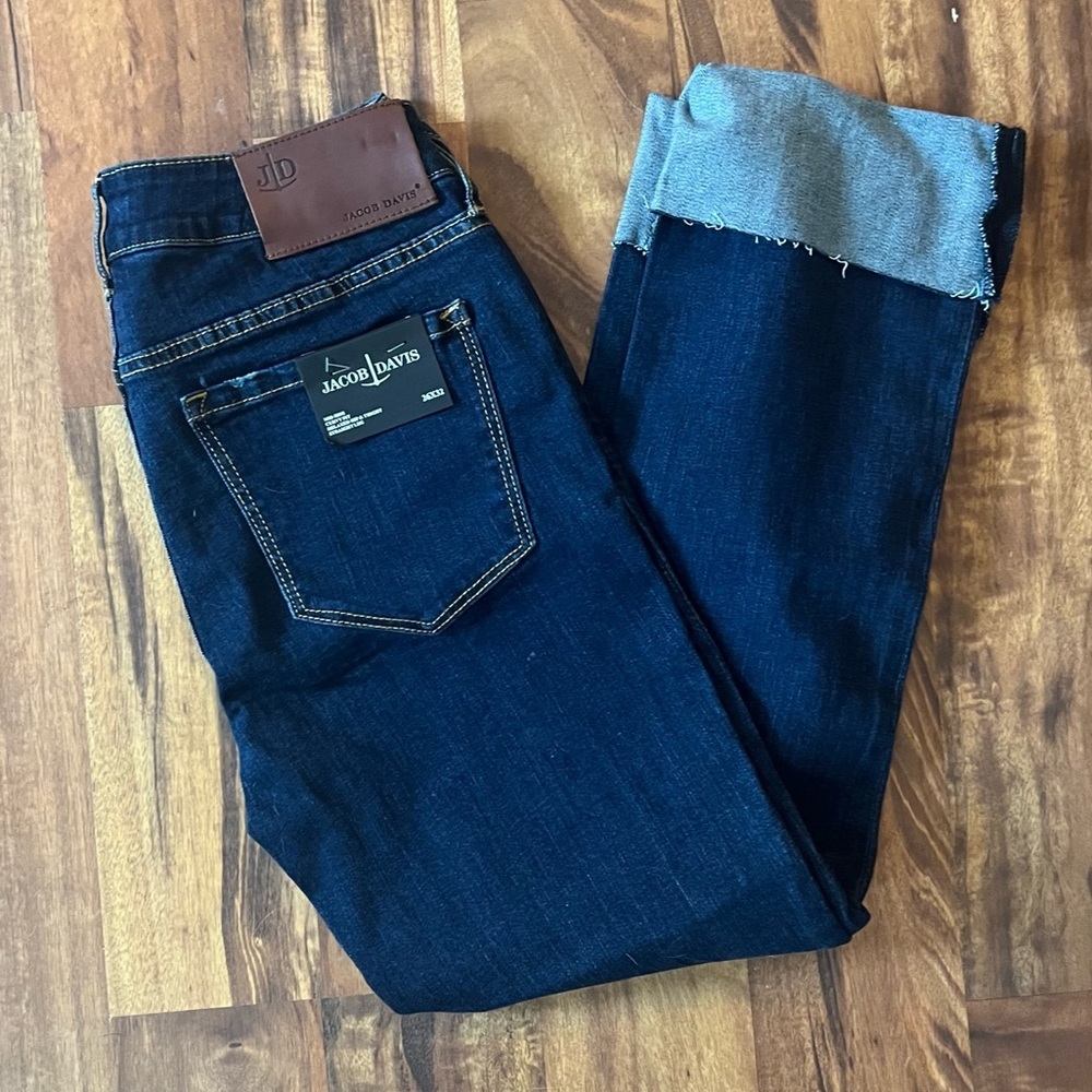 Nwt Jacob Davis Uma Straight Legged Jeans